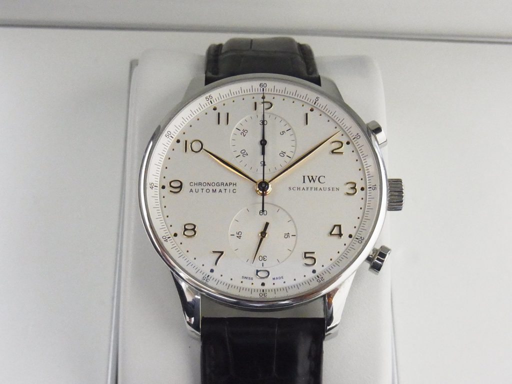 IWC 買取 大阪 神戸 ポルトギーゼ・クロノグラフ IW371445 高額査定