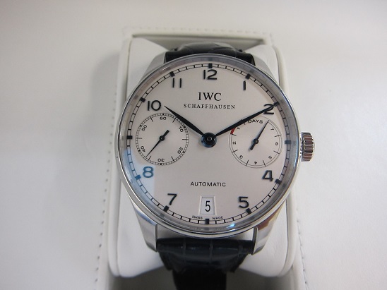 IWC 買取 大阪 神戸 ポルトギーゼ オートマティック IW500107 高額査定