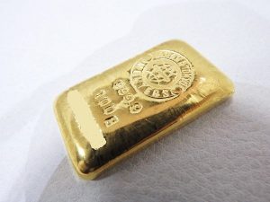 999.9　インゴット　田中貴金属　100ｇ　買取神戸大阪