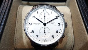 IWC 買取 ポルトギーゼ クロノグラフ ＩＷ371605 査定