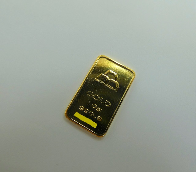 日本マテリアル インゴット10ｇ 999.9 金 純金 買取