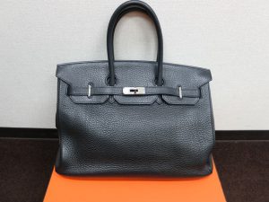 エルメス　バーキン35　トリヨンクレマンス　黒　□I買取いたしました。