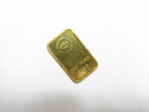 K24金ORO PURO 999.9インゴットプレート5.0ｇ買取いたしました。