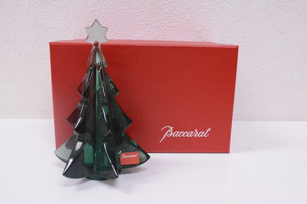 バカラコレクションクリスマスツリー 高価買取 他社より高く売るなら買取専門店のブランドラボ