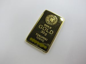TOKURIKI インゴット999.9 GOLD k24金 買取