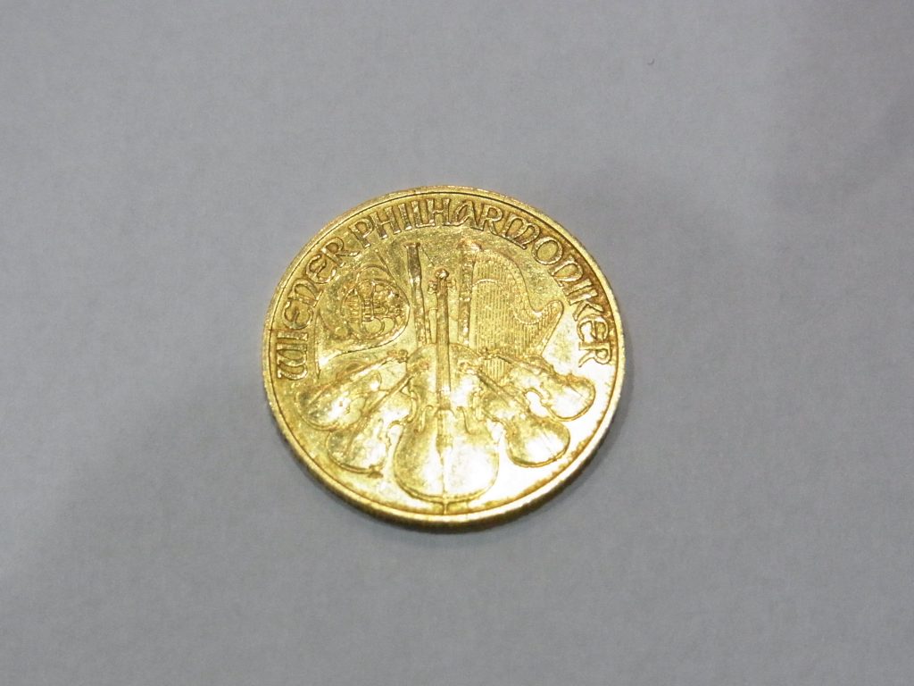 奈良でおすすめの金製コイン買取