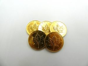 メイプルリーフ金貨 1オンス コイン 31.1g 純金 24金 買取