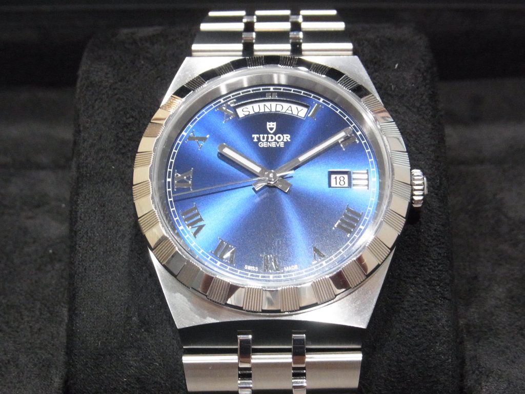 TUDOR チューダー 買取 ロイヤル 28600 ブルー文字盤 未使用