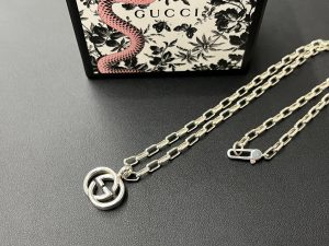 GUCCI グッチ 買取 インターロッキングG ネックレス シルバー925