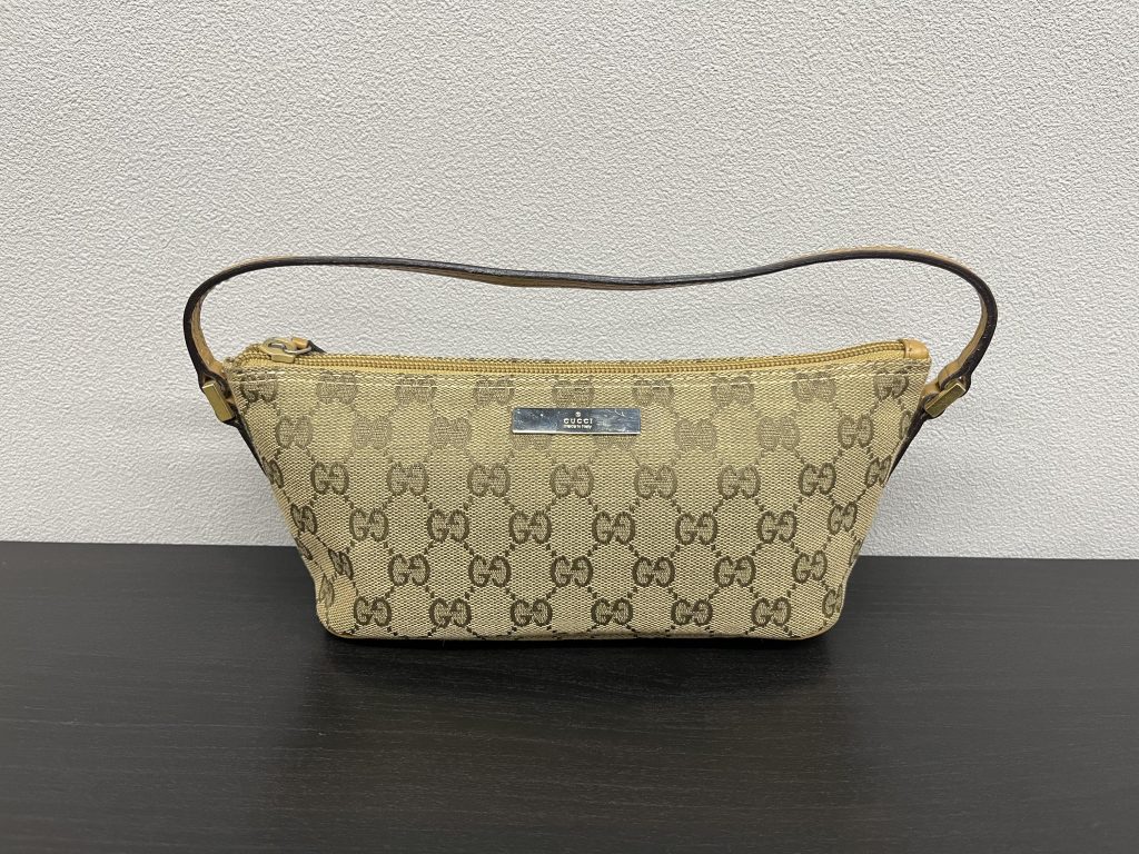 GUCCI グッチ GGキャンバス ハンドポーチ 039 1103 買取